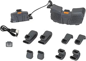 Portable Cooling Fan for Hard Hats and Safety Helmets, Powered by USB Rechargeable Battery to Cool Head, Neck, and Face