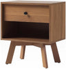 Walker Edison Mid Century Modern 1-Drawer Nightstand - SHOWROOM ITEM 
