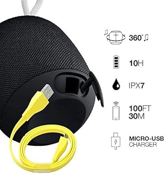 Ultimate Ears Bluetooth Speaker - Wireless Boom Box Waterproof with Double-Up Connection - Deep Space