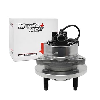 Front Wheel Hub Bearing WHB-513204, 22701516 for Chevrolet Cobalt Saturn Ion Pontiac G5 Pursuit with 4 Lug Wheels 4-Wheel ABS