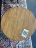 Gus* Modern Odeon Round Wood White Oak Coffee Table SHOWROOM ITEM