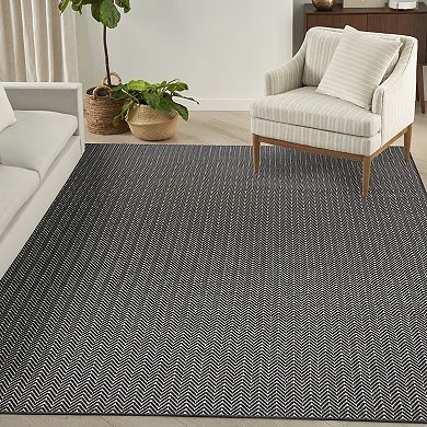 Horizon Indoor / Outdoor Chevron Area Rug 8'x10'