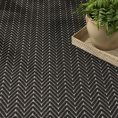 Horizon Indoor / Outdoor Chevron Area Rug 8'x10'