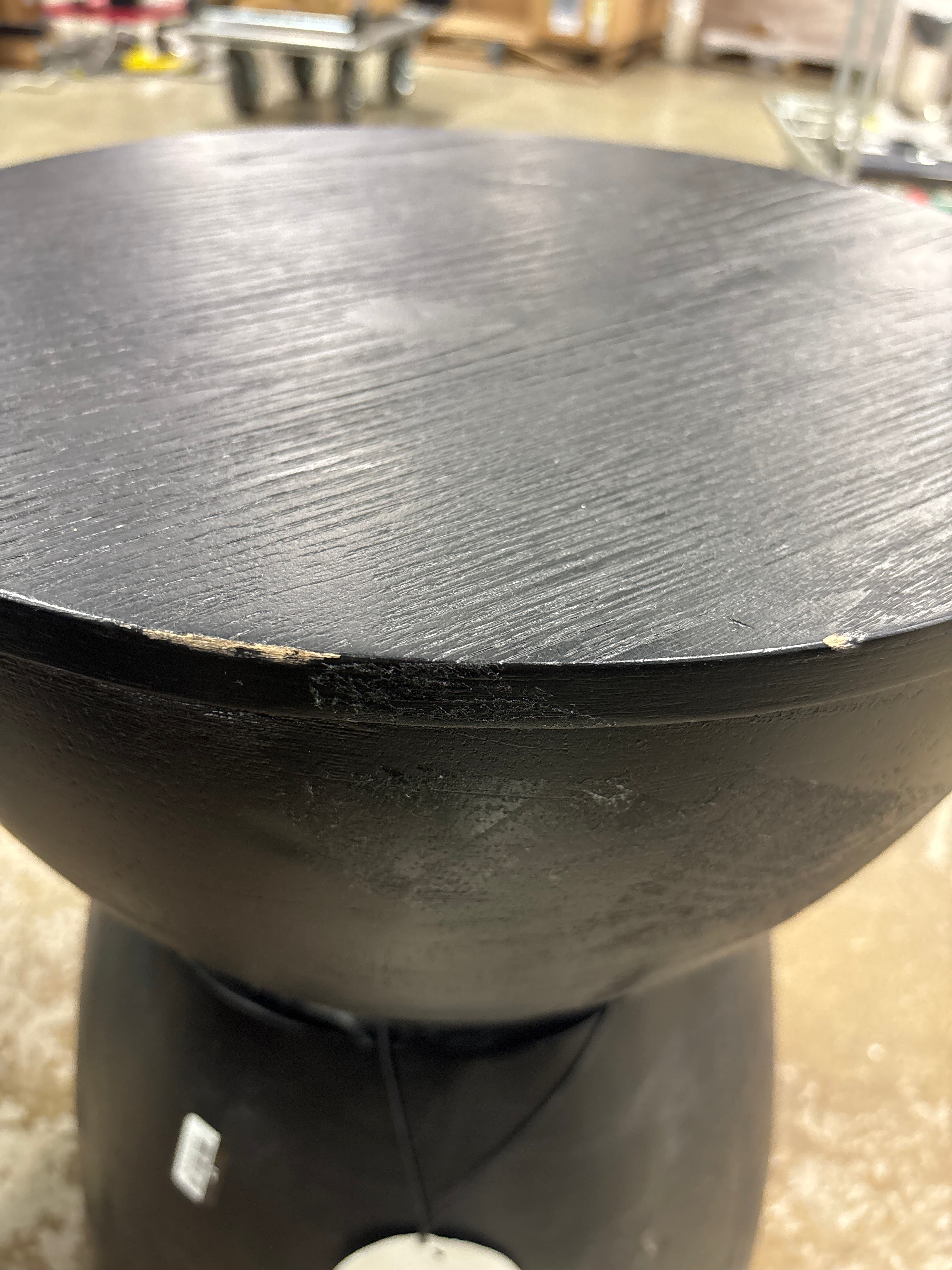 Prisma Accent Table - Black SHOWROOM ITEM