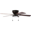 Benton Bronze Hugger LED Ceiling Fan