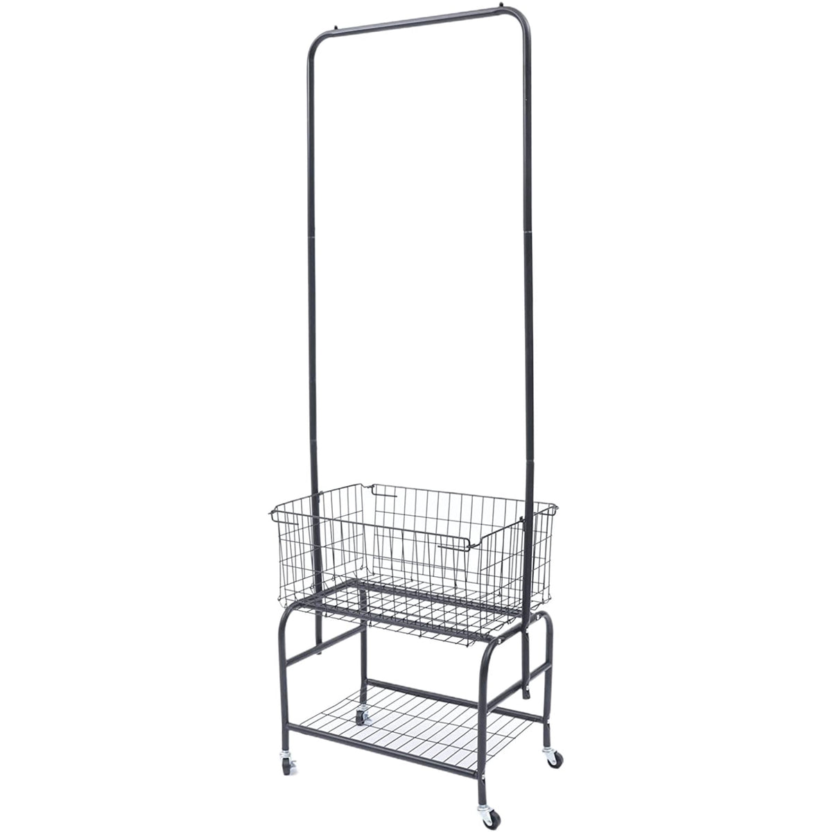 Free-Standing Rolling Garment Rack SHOWROOM ITEM – Salvage & Co Indy