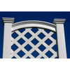 56.25'' H x 27'' W Vinyl Lattice Panel Trellis