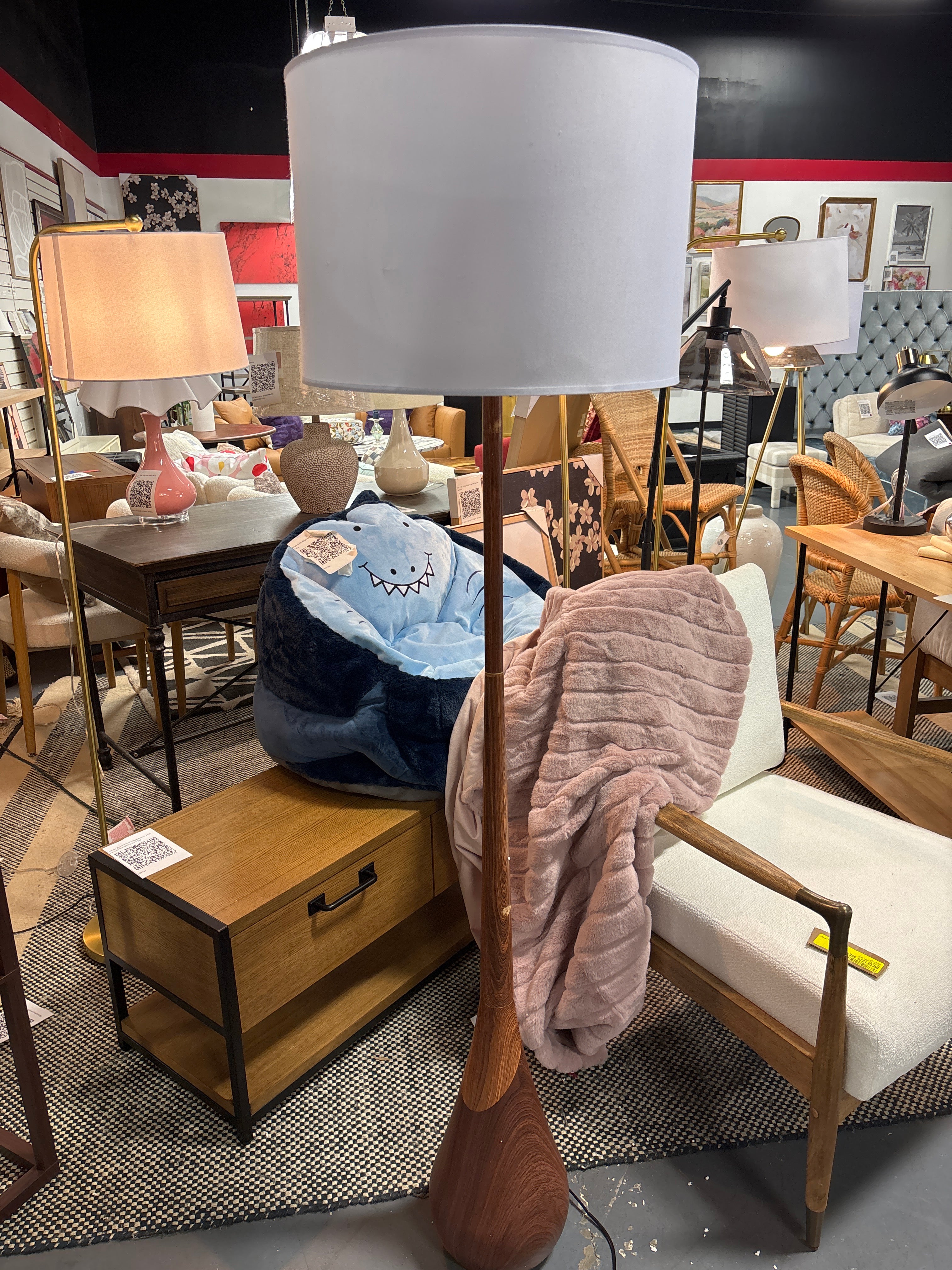 Paulson 60" Floor Lamp - Brown SHOWROOM ITEM