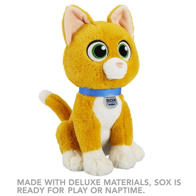 Sox Plush with Sound, Robot Cat Soft Doll Inspired by Character
