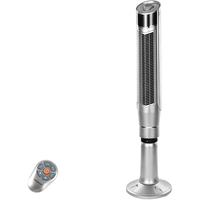59" Portable Tower Fan with 360 degree Oscillation, Remote Control, 8 Wind Speed, 3 Modes Setting