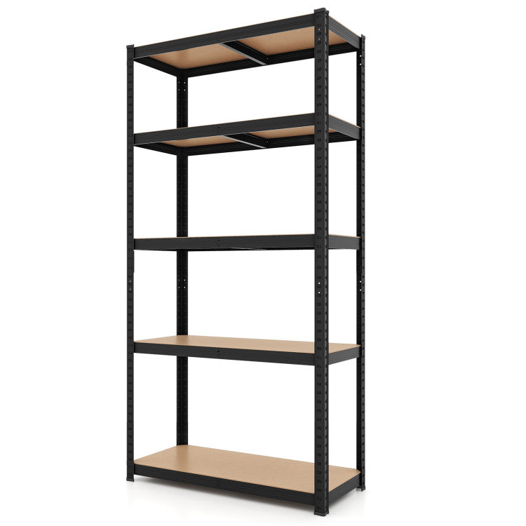 5-Tier Heavy Duty Metal Shelving Unit