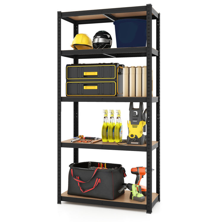 5-Tier Heavy Duty Metal Shelving Unit
