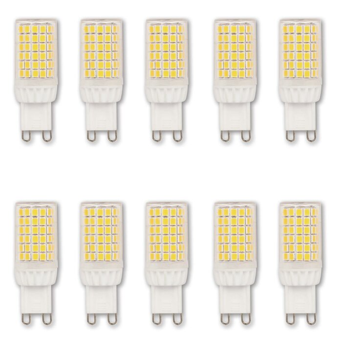 5 Watt (40 Watt Equivalent), G9 LED, Dimmable Light Bulb, Warm White (3000K) G9/Bi-pin Base (Set of 20)