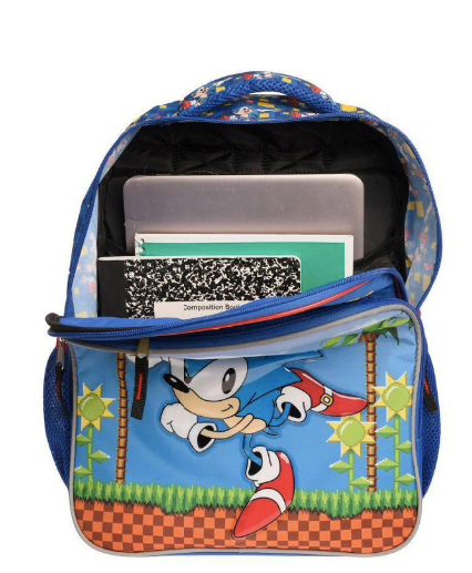 Blue Kids'  Backpack, final cut