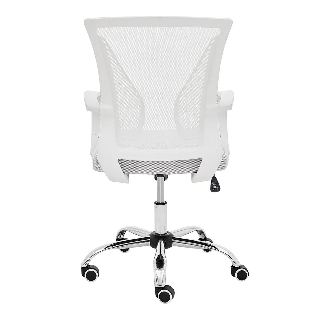 Zuna Mid-back Office Chair - White/White