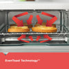 Crisp ‘N Bake Air Fry 4-Slice Toaster Oven, Silver & Black