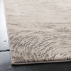 Meadow Kisha Abstract Area Rug, Ivory/Grey, 3'3