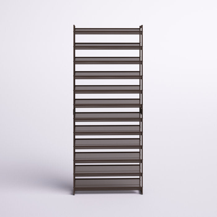 60 Pair Stackable Shoe Rack,