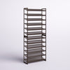 60 Pair Stackable Shoe Rack,