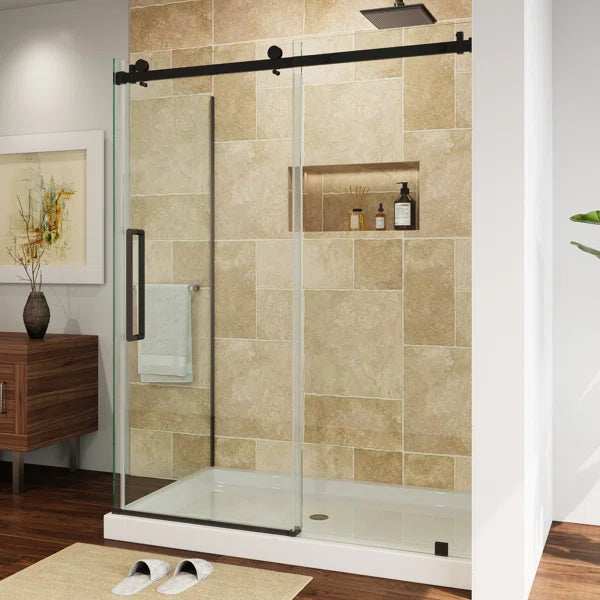 Walk In Frameless Rectangle Shower Enclosure