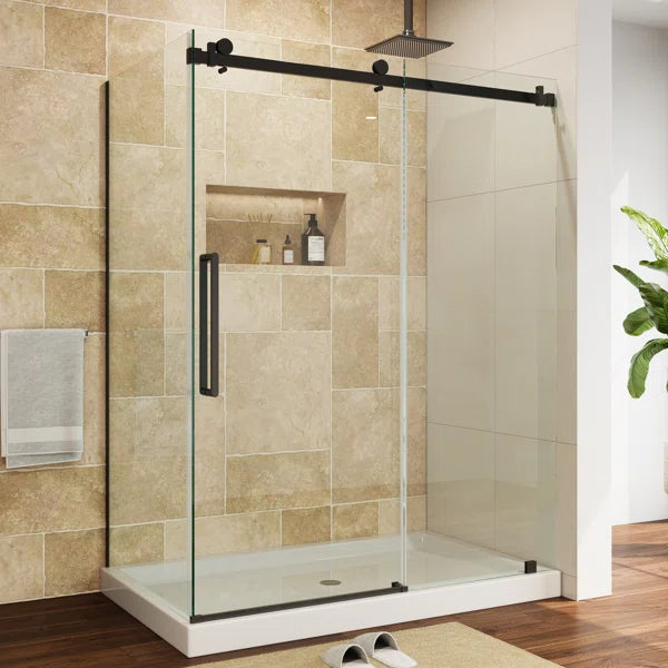 Walk In Frameless Rectangle Shower Enclosure
