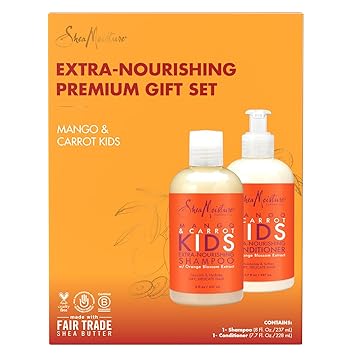 Mango & Carrot Kids, Shampoo and Conditioner, final cut