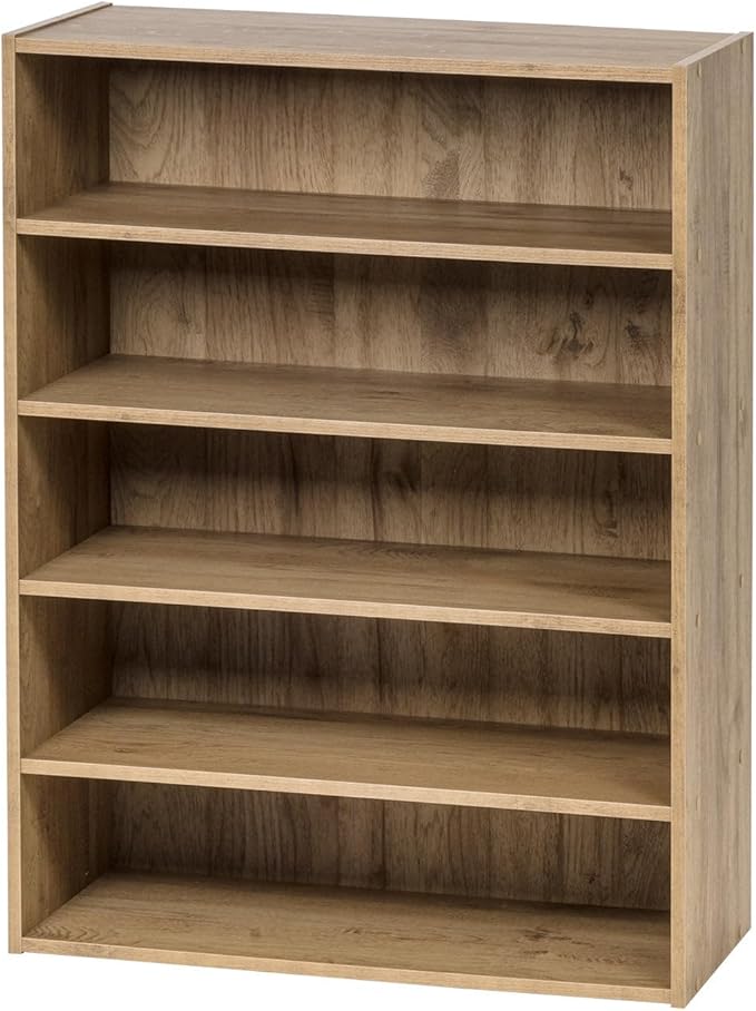 5-Tier Multi-Purpose Organizer Shelf (Ash Brown)