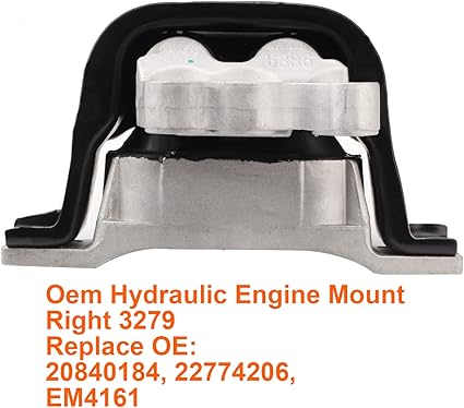 Set of 4, Engine Motor and Transmission Mounts Compatible with 10-17 Captiva Equinox Terrain 2.4L