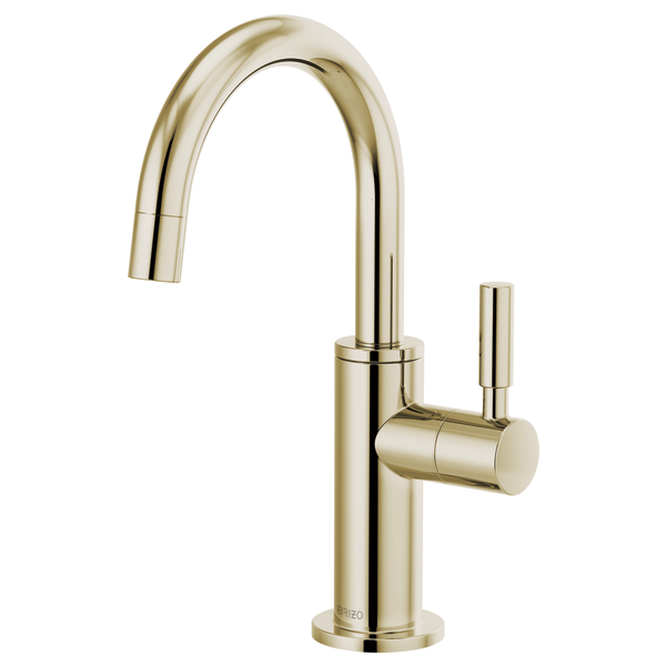 Beverage Faucet with Arc Spout