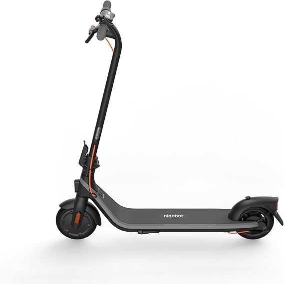 Ninebot Kick Scooter - Powerful Motor, Cruise Control, Front Suspension (ES1L Only), Portable Electric Scooter for Adults, UL- Certified