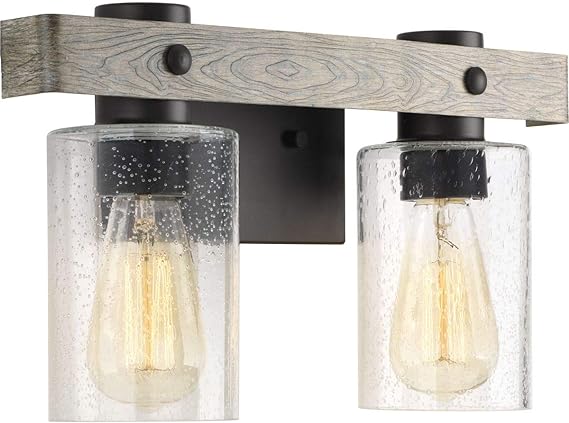 Gulliver 2 Light  Wide Bathroom Vanity Light