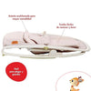 Boho Chic 2-in-1 with Removeable Hanging-Toy Bar, Stationary Modes, Folds Flat for Compact Storage and Portability