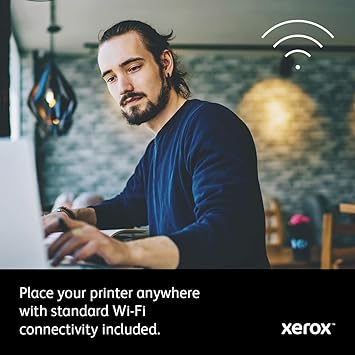 Monochrome Multifunction Printer, White