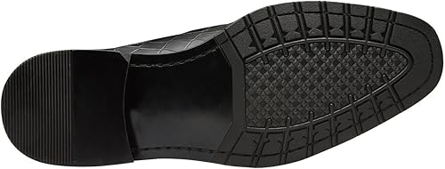 Crocodile Print Leather Business Casual Slip On Mens Formal Dress Boots