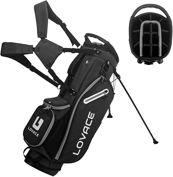 14-Way Golf Stand Bag, Lightweight Golf Bag with Stand for Men and Women