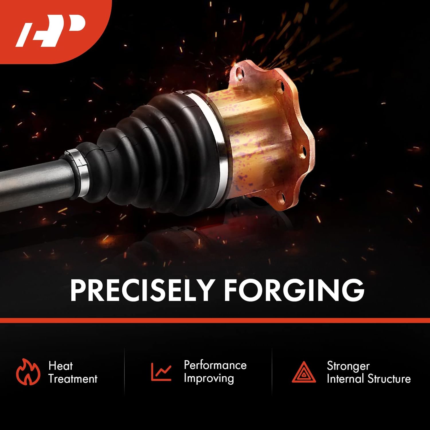 CV Axle Shaft Assembly Compatible with Cadillac, Chevy & GMC Models - Silverado 1500, Suburban, Tahoe, Avalanche, K1500, Sierra 1500, Yukon, Escalade - 1999-2006 - Front Left or Right