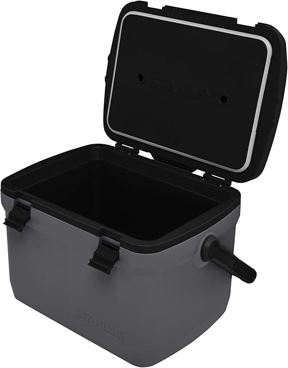 Adventure Leakproof Outdoor Cooler | Heavy Duty Camping Cooler with Flat Top Doubles as Seat | BPA-Free