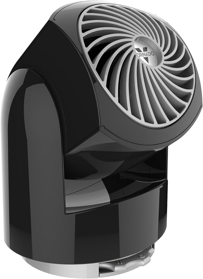 Flippi Personal Air Circulator Fan, Black, final cut