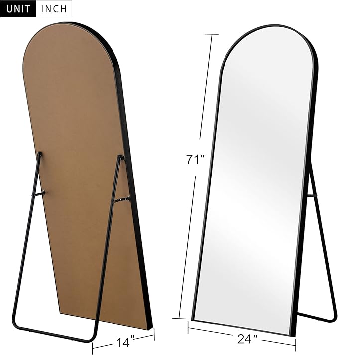 Arched Full Length Mirror, 71" x 24", final cut