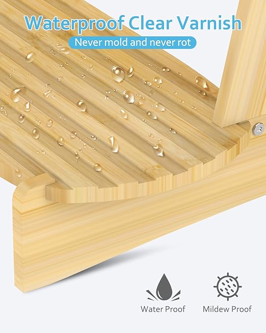 Bamboo Surf Stand - Vertical Surf Board Holder of Free Wall Mount