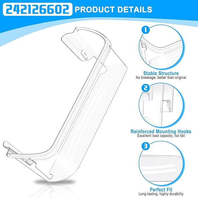 Refrigerator Door Bin Shelf Replacement For Frigidaire