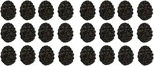 Rustic Brown Woodland Pine Cone 24 Piece Cast Iron Drawer Pull Set