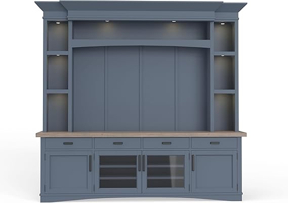 Americana Modern Wood TV Console shelves ONLY