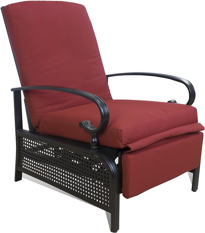 Adjustable Outdoor Patio Reclining Lounge Chair