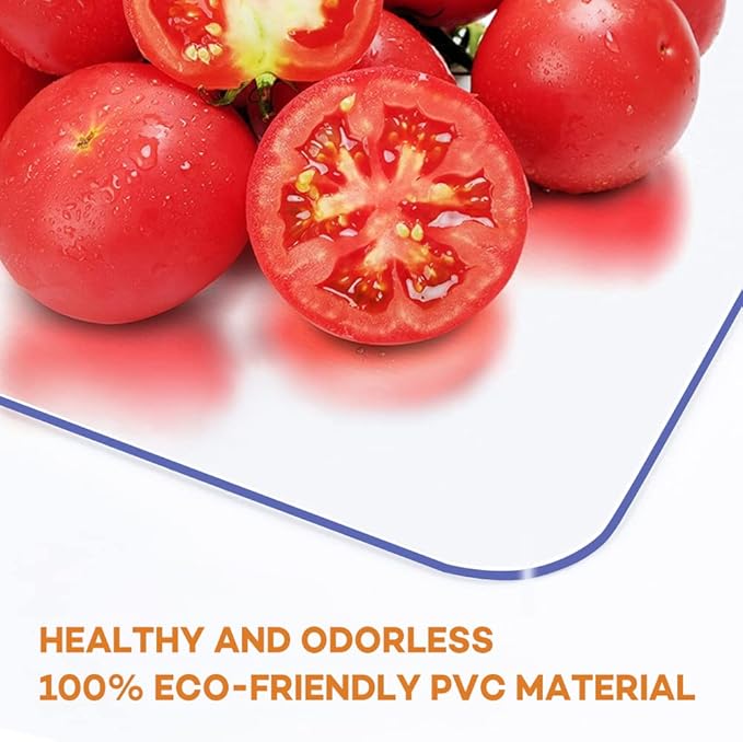 Clear Plastic Desk Pad Dining Table Protector Tablecloth Mat Office Desk Blotter