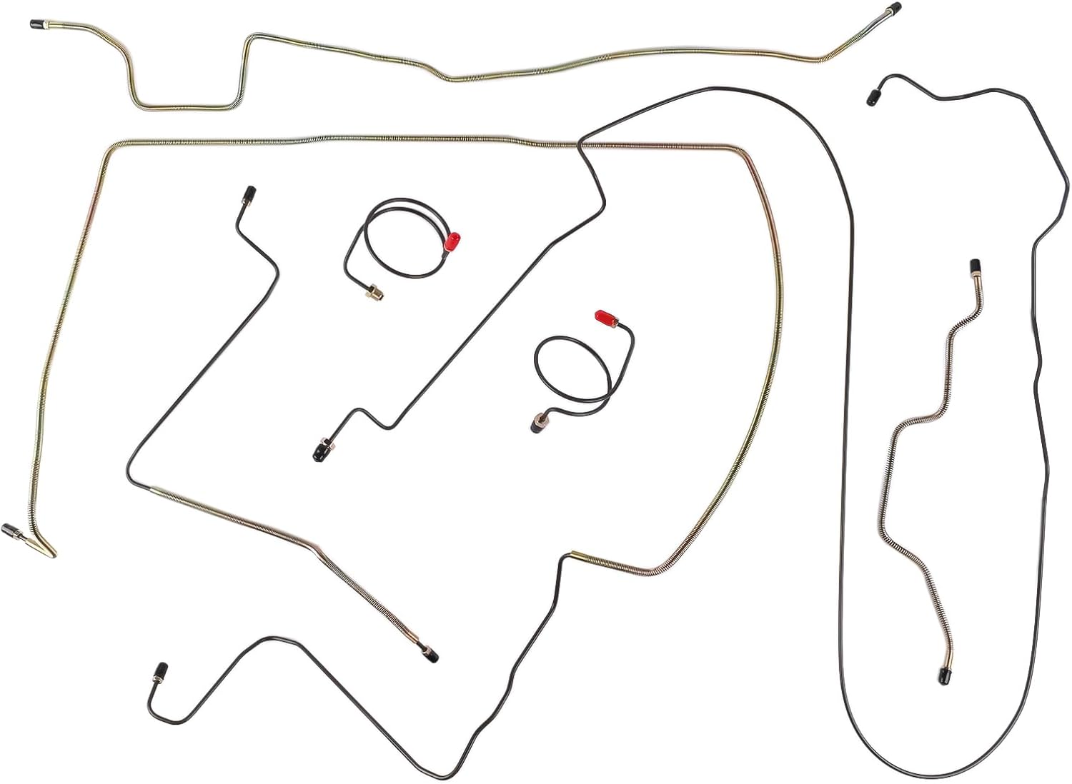 Complete Power Brake Line Kit Replacement for 1987-1995 Jeep Wrangler