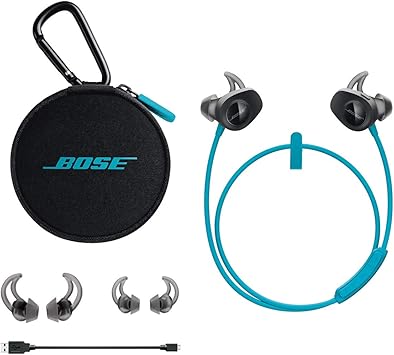 SoundSport Wireless, Sweat Resistant, in-Ear Headphones, Aqua