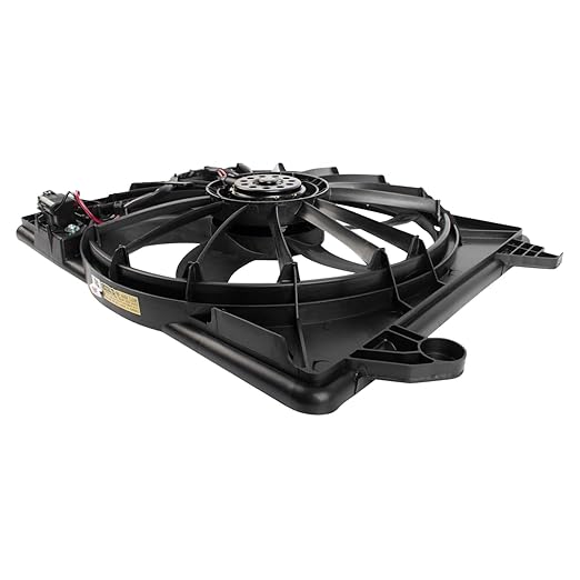 Radiator Cooling Fan Assembly Compatible with 2009-2010 Chrysler 300 2009-2022 Dodge Challenger 2009-2014 Charger