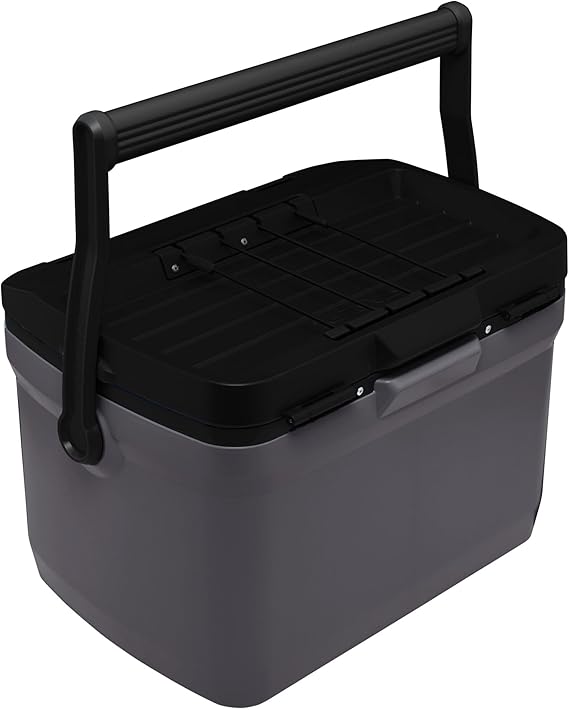 Adventure Leakproof Outdoor Cooler | Heavy Duty Camping Cooler with Flat Top Doubles as Seat | BPA-Free