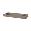 Changing Table Topper, Convert Dresser into a Changing Table Surface, Securely Attaches, Non-Toxic, Baby Safe Finish, Made of Pinewood (Crescent Gray)